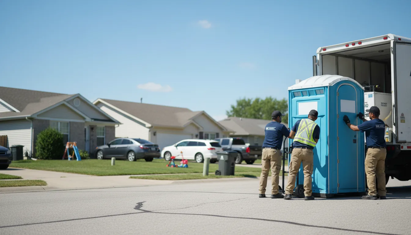 Standard Porta Potty Rentals in Pisek, ND near me
